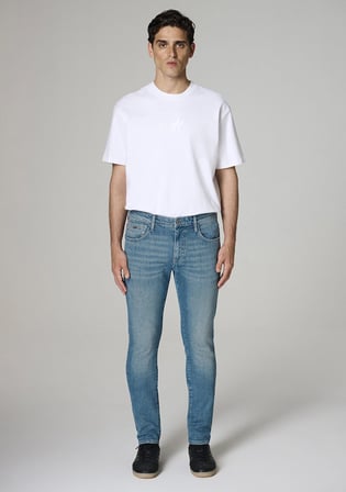 Jake Mavi Pro Gölgeli Açık Mavi Jean Pantolon
