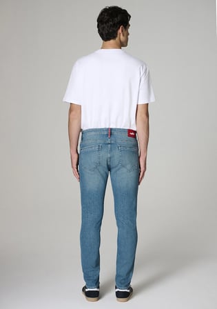 Jake Mavi Pro Gölgeli Açık Mavi Jean Pantolon