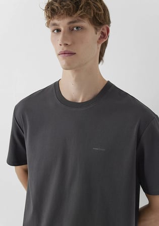 Mavi Jeans Antrasit Basic Tişört 0613681-70092