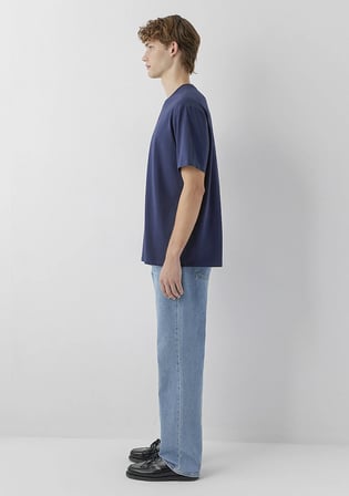 Mavi Jeans Lacivert Basic Tişört 0613681-70497