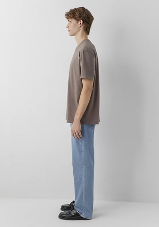 Mavi Jeans Kahverengi Basic Tişört 0613681-87875