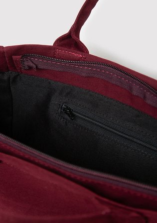 Mavi Logo Nakışlı Bordo Omuz Çantası 1914358-70404