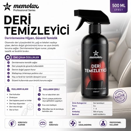 Deri Temizleyici 500 Ml 