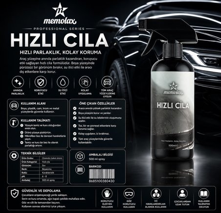 Hızlı  Cila 500 Ml 