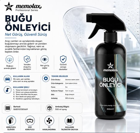 Buğu Önleyici 500 Ml
