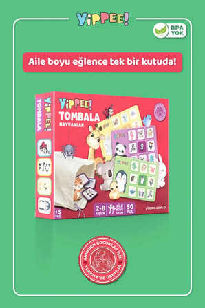 Hayvanlar Çocuk Tombala Oyunu - Eğitici Hayvan Eşleştirme ve Öğrenme Oyunu | Okul Öncesi ve İlkokul