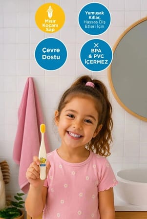 Babyton Bio Diş Fırçası Pinky Pink