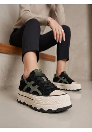 Guja 26k366 Siyah Kadın Günlük Sneaker