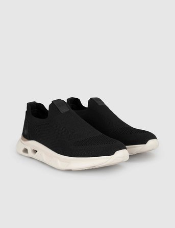 Yüksek Tabanlı Siyah Erkek Sneaker