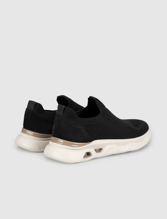 Yüksek Tabanlı Siyah Erkek Sneaker