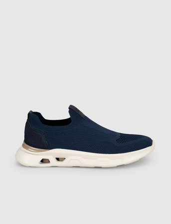 Yüksek Tabanlı Lacivert Erkek Sneaker