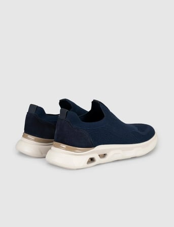 Yüksek Tabanlı Lacivert Erkek Sneaker