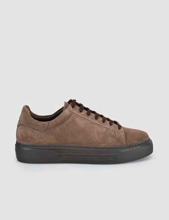 Vizon Süet Hakiki Deri Erkek Sneaker