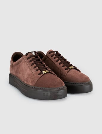 Vizon Süet Hakiki Deri Erkek Sneaker