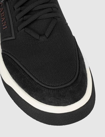 Siyah Triko Sneaker Erkek Ayakkabı