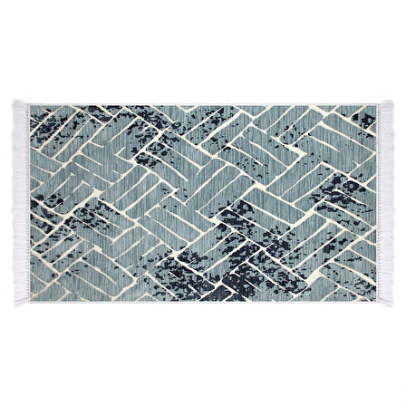 Dekoreko İpek Halı Dijital Saçaklı 1904 Desen 1