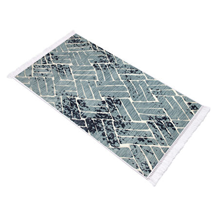 Dekoreko İpek Halı Dijital Saçaklı 1904 Desen 1