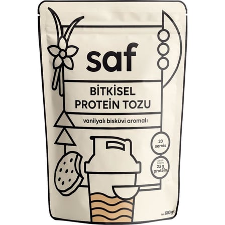 Saf Nutrition Vanilla Biscuit Simple Protein Mix 600GR