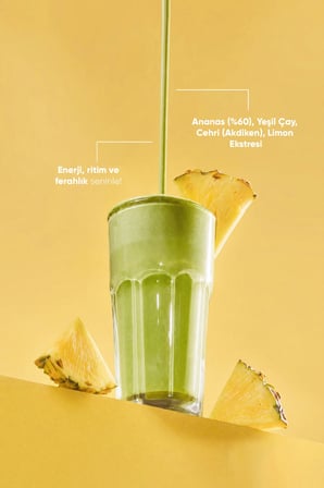Matcha Çayı Ananas Aromalı  20 Saşe x 8 gr