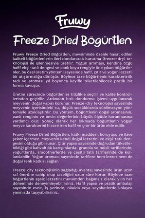 Freeze Dried Böğürtlen
