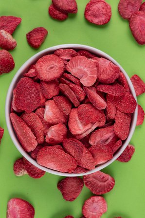 Freeze Dried Çilek Kova (Dondurularak Kurutulmuş Çilek)