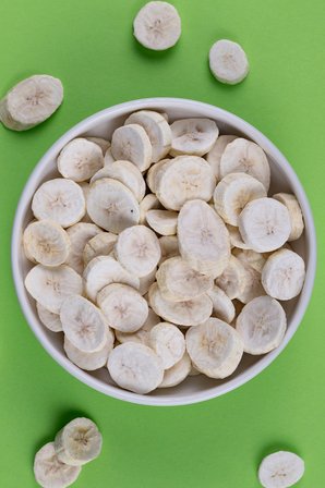 Freeze Dried Muz Kova (Dondurularak Kurutulmuş Muz)