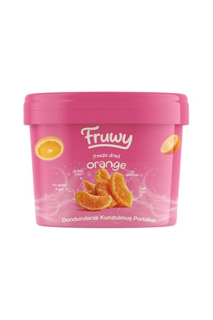 Freeze Dried Portakal Kova (Dondurularak Kurutulmuş Portakal)