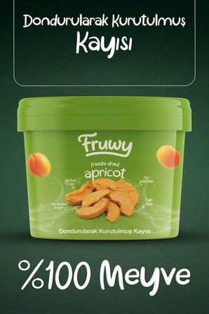 Freeze Dried Kayısı Kova (Donduralarak Kurutulmuş Kayısı)