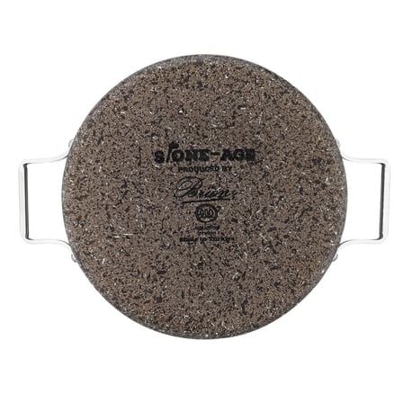 Stone-Age Terra 30 cm Çizilmez Yanmaz Yapışmaz İndüksiyonlu Basık Tencere
