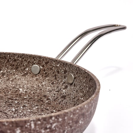 Stone-Age Terra 26 cm Çizilmez Yanmaz Yapışmaz İndüksiyonlu Tava