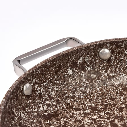 Stone-Age Terra 20 cm Çizilmez Yanmaz Yapışmaz İndüksiyonlu Sahan