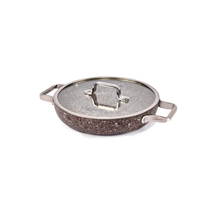 Stone-Age Terra 22 cm Çizilmez Yanmaz Yapışmaz İndüksiyonlu Sahan 
