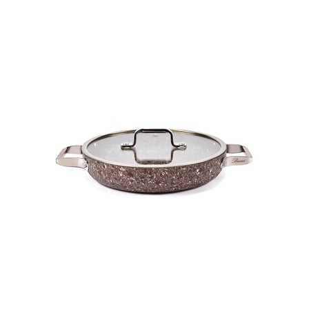 Stone-Age Terra 22 cm Çizilmez Yanmaz Yapışmaz İndüksiyonlu Sahan 