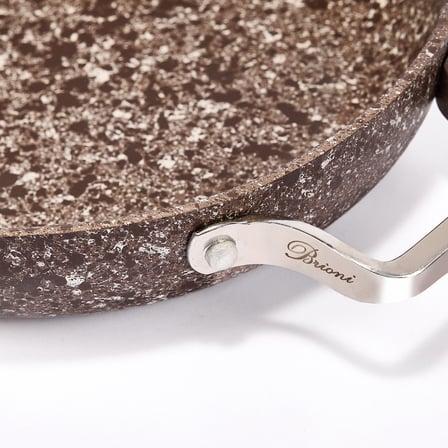 Stone-Age Terra 22 cm Çizilmez Yanmaz Yapışmaz İndüksiyonlu Sahan 