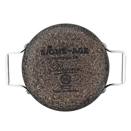 Stone-Age Terra 24cm Çizilmez Yanmaz Yapışmaz İndüksiyonlu Sahan 