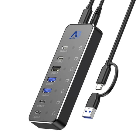 7-in- 1 USB -C-Hub UHH01-017