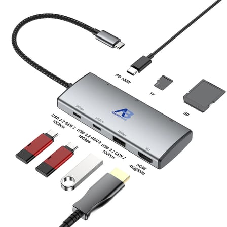 7-in-1 USB-C HUB DSP02-017