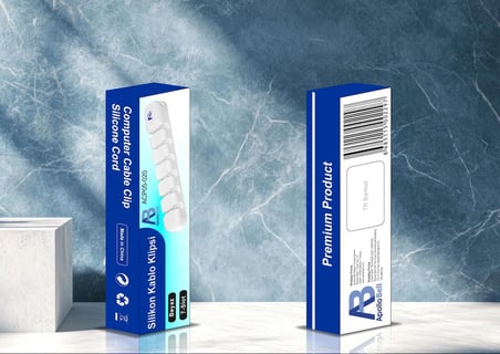 Silikon Kablo Düzenleyici Klips 7 Slot Kablo Tutucu Organizer Masaüstü Kablo Toplayıcı USB Type-C Beyaz ACP05-020
