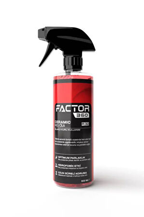 Factor 360 Ceramic Hızlı Cila 500 ML