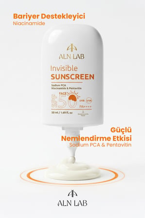 ALN NAB 50 SPF Yüz Güneş Kremi İz Bırakmayan Yüksek Koruma Yoğun Nemlendirici 50 ml