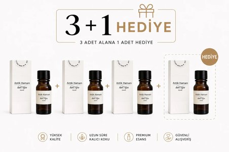 Humayra Antik Hamam Parfüm Kolonya Koku Difüzörü Esansı Dökme 10 Ml