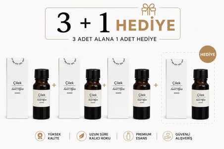 Humayra Çilek Parfüm Kolonya Koku Difüzörü Esansı Dökme 10 Ml