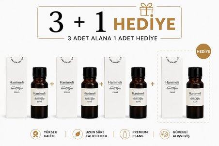 Humayra Hanımeli Parfüm Kolonya Koku Difüzörü Esansı Dökme 10 Ml