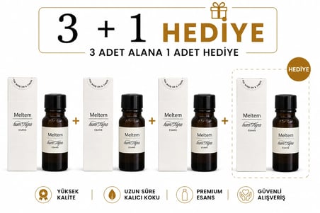 Humayra Meltem Esintisi Parfüm Kolonya Koku Difüzörü Esansı Dökme 10 Ml