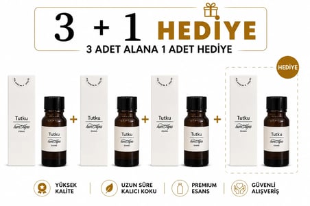 Humayra Tutku Parfüm Kolonya Koku Difüzörü Esansı Dökme 10 Ml