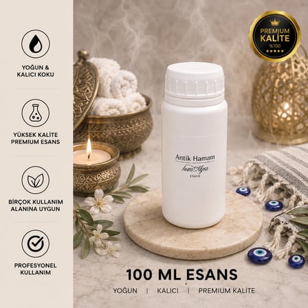 Humayra Antik Hamam Parfüm Kolonya Koku Difüzörü Esansı Dökme 100 Ml