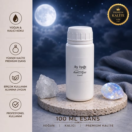 Humayra Ay Işığı Parfüm Kolonya Koku Difüzörü Esansı Dökme 100 Ml
