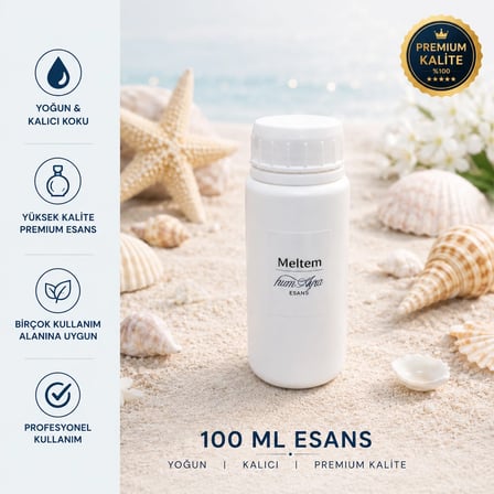 Humayra Meltem Parfüm Kolonya Koku Difüzörü Esansı Dökme 100 Ml