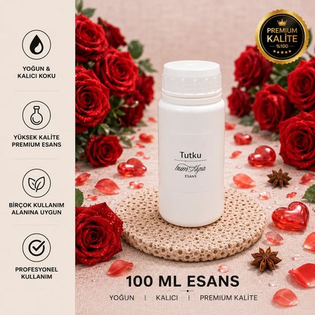 Humayra Tutku Parfüm Kolonya Koku Difüzörü Esansı Dökme 100 Ml