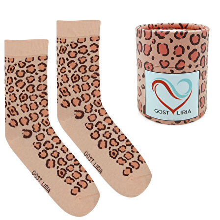 Leopard Socks – Desenli Unisex Soket Çorap